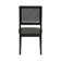 Vernet Upholstered Side Chair in Black/Gray