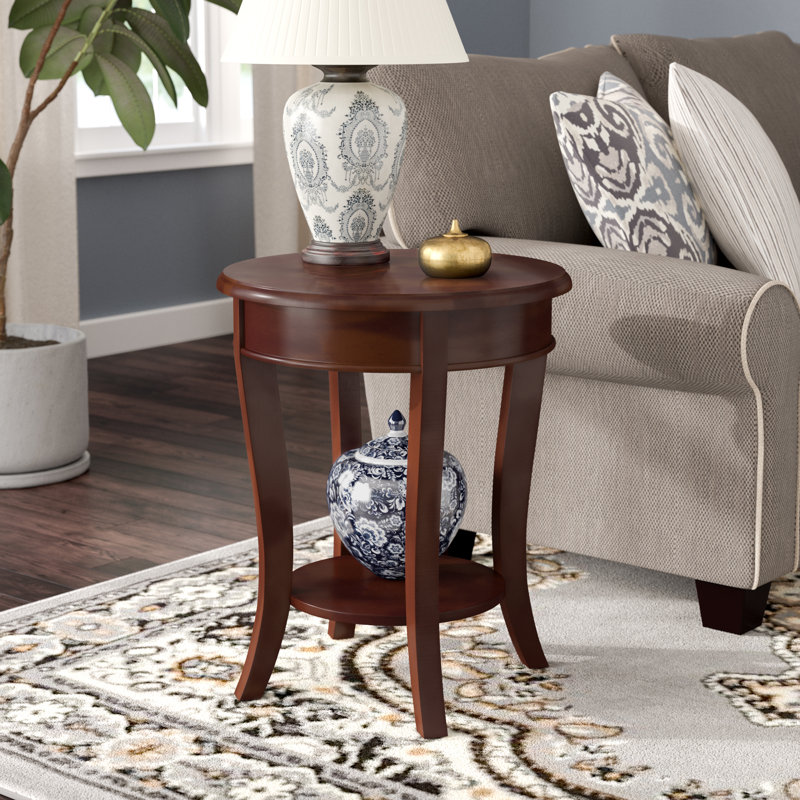 Anniemae Solid Wood Top End Table