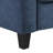 Navy Chenille 3 Seater Sofa