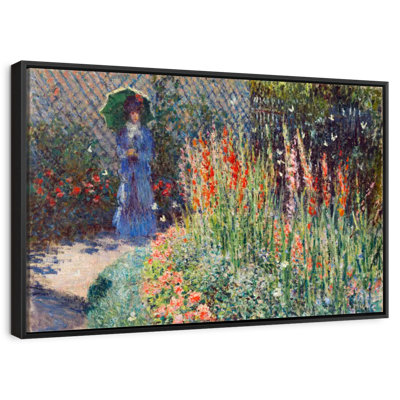 Lit à fleurs arrondi 1876