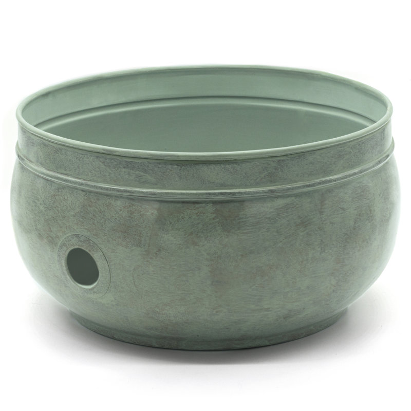Sonoma Green Brass Hose Pot with 100-Feet Capacity