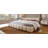 Chenille Upholstered Bed, Queen