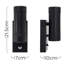 Likens Black 4 - Bulb Outdoor Armed Sconce-41098111