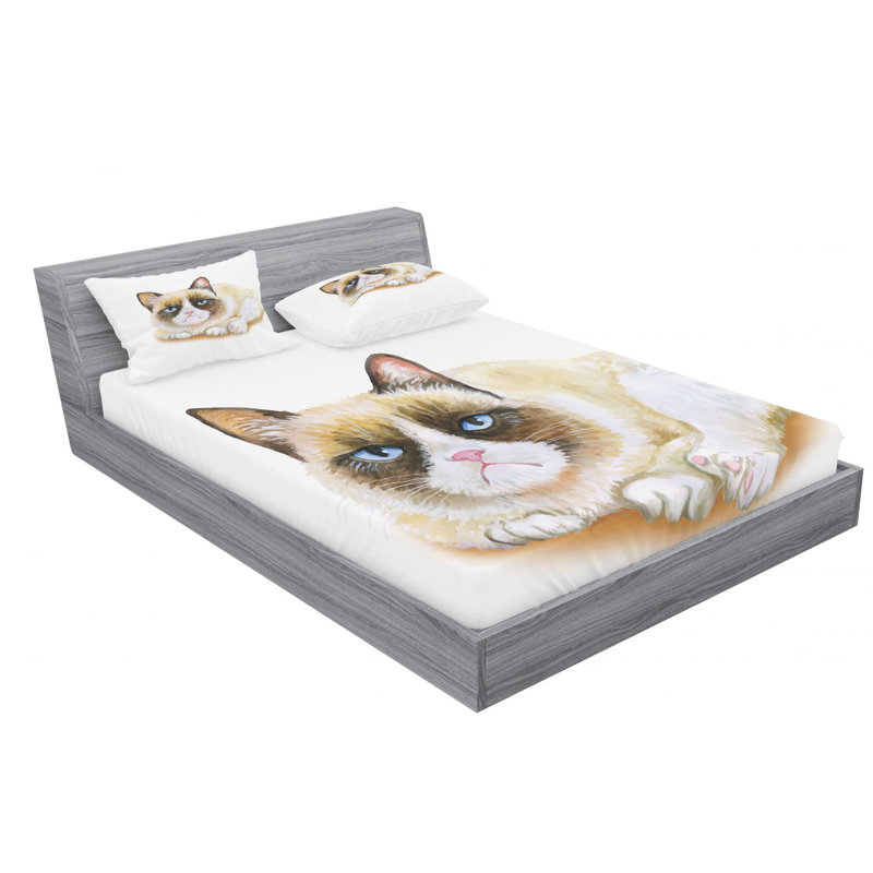 Microfiber Sheet Set, Full Sheet Set with 2 Pillowcases