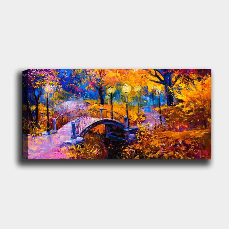 Wrapped Canvas Painting, 50cm H x 120cm W, No Frame