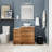 35.4'' Single Bathroom Vanity with Ceramic Top