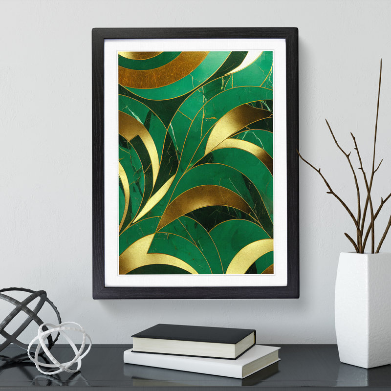 Sensational Art - Single Picture Frame Print, Black, 64cm H x 46cm W x 2cm D