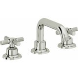 Descanso 8" Widespread Lavatory Faucet with Cross Knurled Handle
