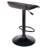 Swivel Upholstered Adjustable Height Counter Stool with Metal Frame
