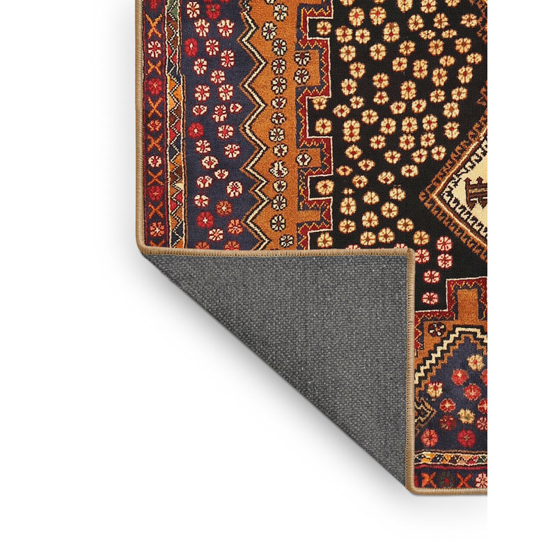 Tapis brun Southwestern, Rectangle 2 pi x 5 pi