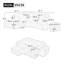Canapé modulaire 5 pièces Gokhan-1672331111