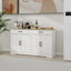 Buffet 55,91 "avec 2 tiroirs et 4 portes pour le coin-repas