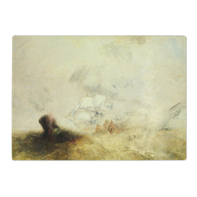The Whale Ship by Joseph Mallord William Turner Chopping Board