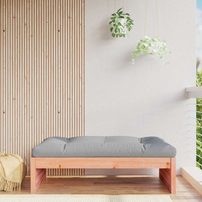 Garden Footstool Solid Wood