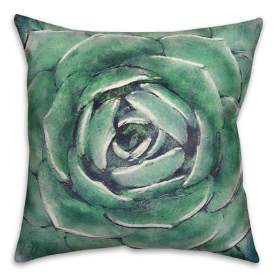  Coussin Succulent Light Emerald
