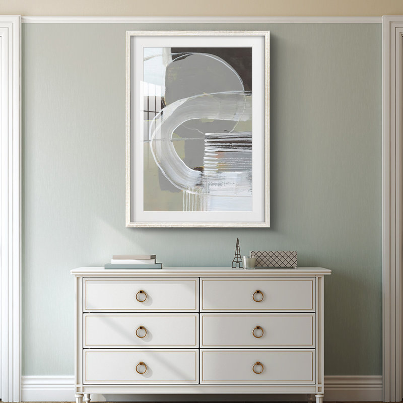 Arching Neutrals II - Impression encadrée, H 25,5 po x l 17,5 po