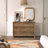 Bhure 46.1" W 6-Drawer Wood Double Dresser-93594502
