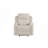 Galya Light Gray Chenille Motion Glider Recliner