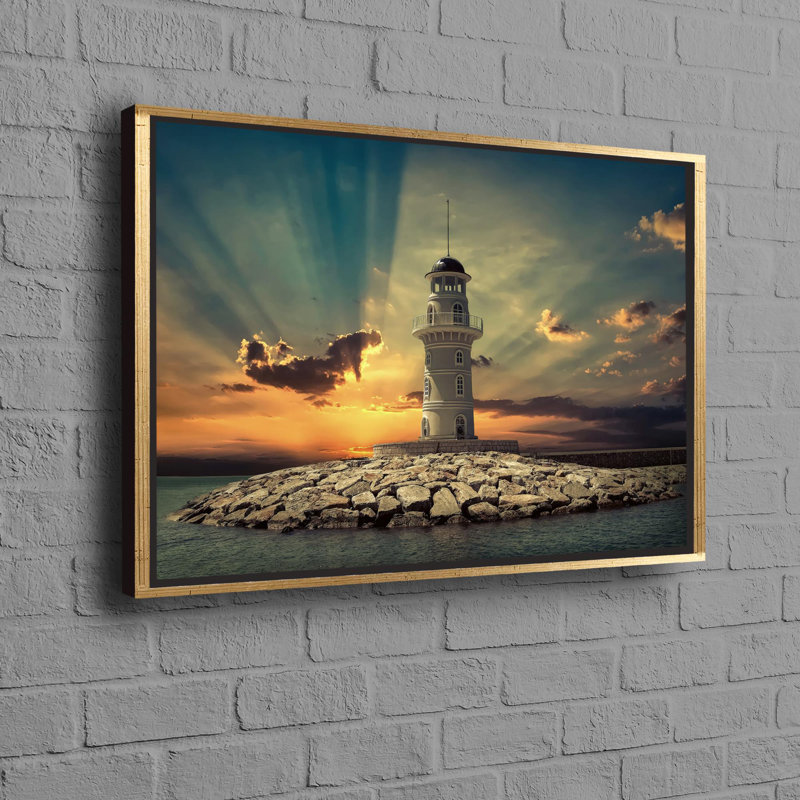 Print on Canvas, Gold Floater Framed, 80 cm H x 110 cm W