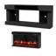 TV Stand Without Electric Fireplace
