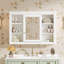 Armoire de rangement murale 42 po avec miroir