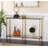Jame 51.5'' Glass Top Console Table