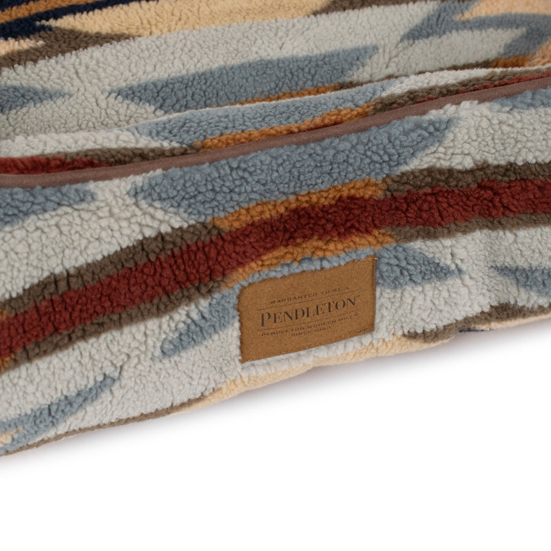 Lit pour chien Pendleton Kuddler, Blé Wyeth Trail, Large (36"w x 27"d x 10"h)