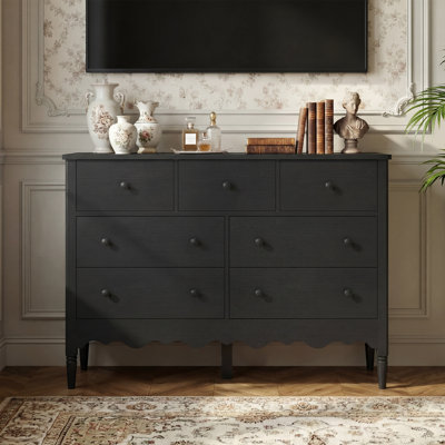 Commode 43,3 po avec tiroirs en bois
