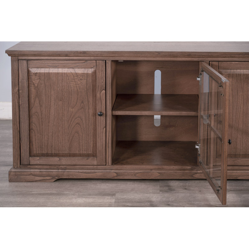 Cabinet multimédia Banning, H 32 po x L 66 po x l 18 po, Bois médium
