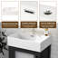 Meuble-lavabo de 20 pouces avec lavabo en céramique et beaucoup de rangement - idéal pour les petites salles de bain-844072444