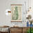 Fern Leaf Scroll Cotton Tapestry