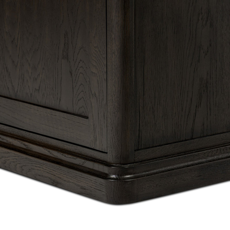 Dumont Bookcase, Smoked Black