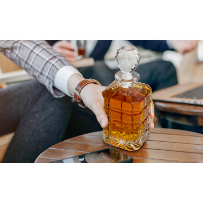 Achol 30oz. Crystal Beverage Dispenser
