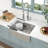 Farmhouse/Apron Kitchen Sink with Accessories-123594167