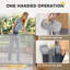 Stair Gate for Dogs Pet Gate Extends to Wide & Tall-124804277