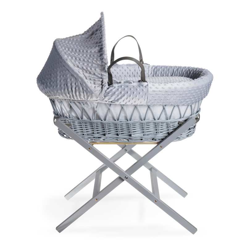 Moses Basket Stand, Grey