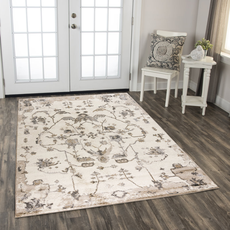 Geometric Indoor Rug, Rectangle	8' x 9'6"