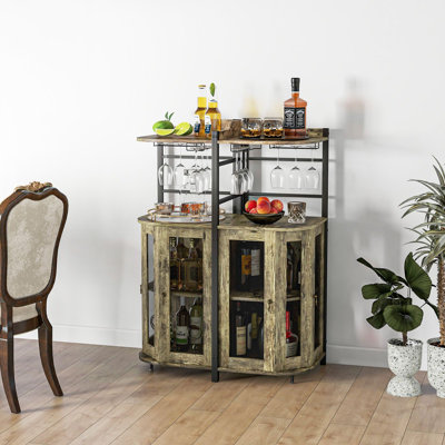 Heideman 47 cm Mini Bar Cabinet