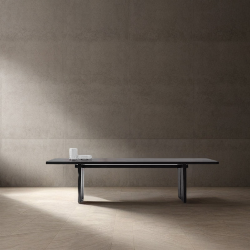 Meiya Ash Solid Wood Dining Table, 27.56" W x 55.12" L
