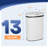 Steel Kitchen Trash Can - 13 Gallons-93236032