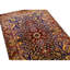 Hand-Knotted High-Quality Black and Red Area Rug