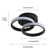 Creger 2-Light Double Round LED Ceiling Light Flush Mount Warm Light