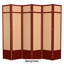 83.5" x 86" Jute Shoji 6 Panel Room Divider-820977486-868720493