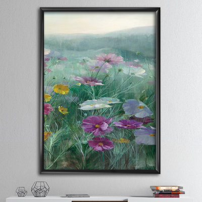 «Cosmos At Dawn III», reproduction sur toile encadrée
