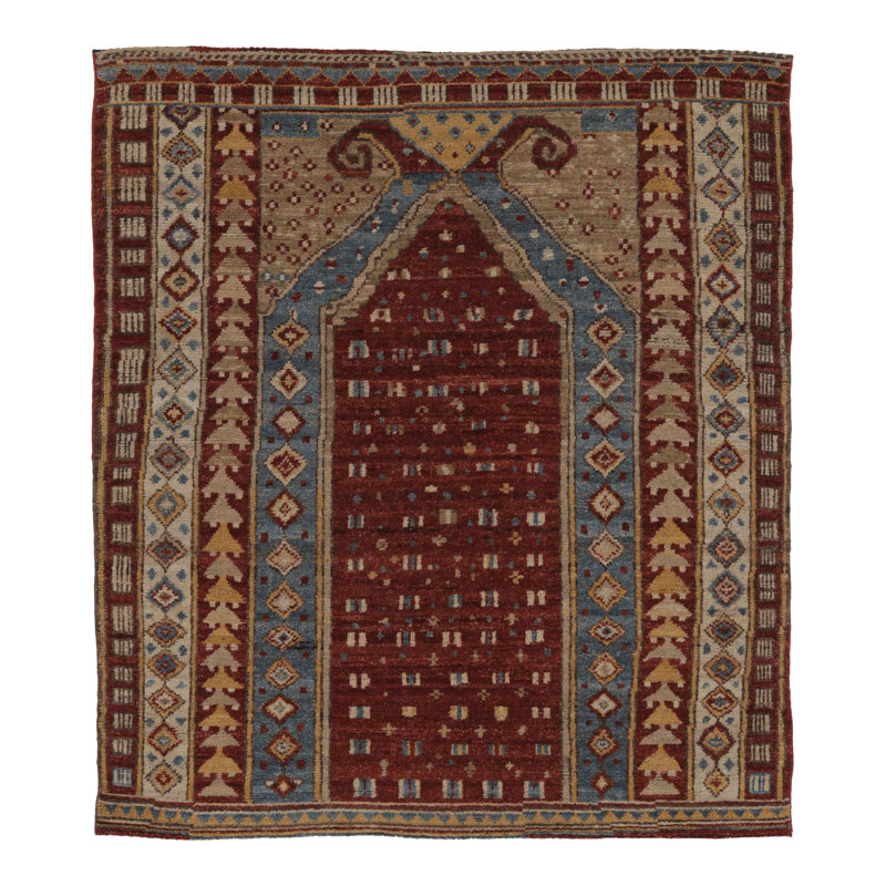 Burano One-of-a-Kind 3'10X4'5 Hand Knotted Area Rug