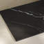 Receveur de douche rectangulaire extra-plat OVE Lenora 152,4 cm x 91,4 cm avec bonde latérale dissimulé, noir Carrara-136146639