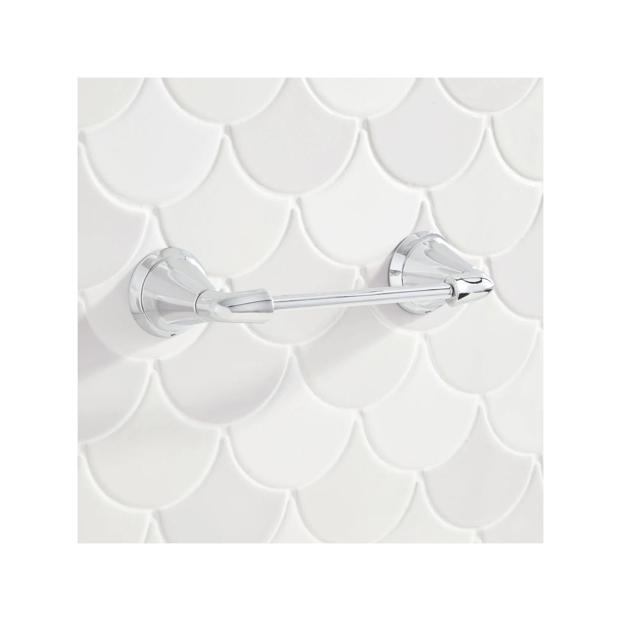 Provincetown Wall Mount Toilet Paper Holder, Chrome