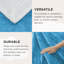 Couverture en molleton ultra doux Sherpa - réversible, chaude et moelleuse - lavable à la machine-116563808-116563805