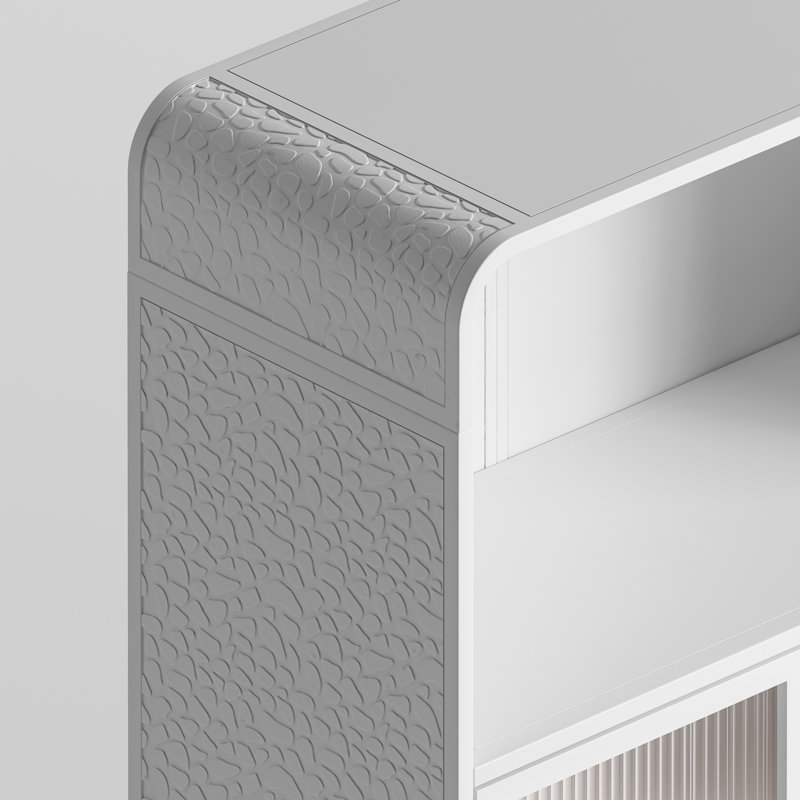 Armoire de salle de bain blanche Almaraz