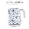Laura Ashley VQ Bread Bin - China Rose Print, Stainless Steel, Lift-Top Lid